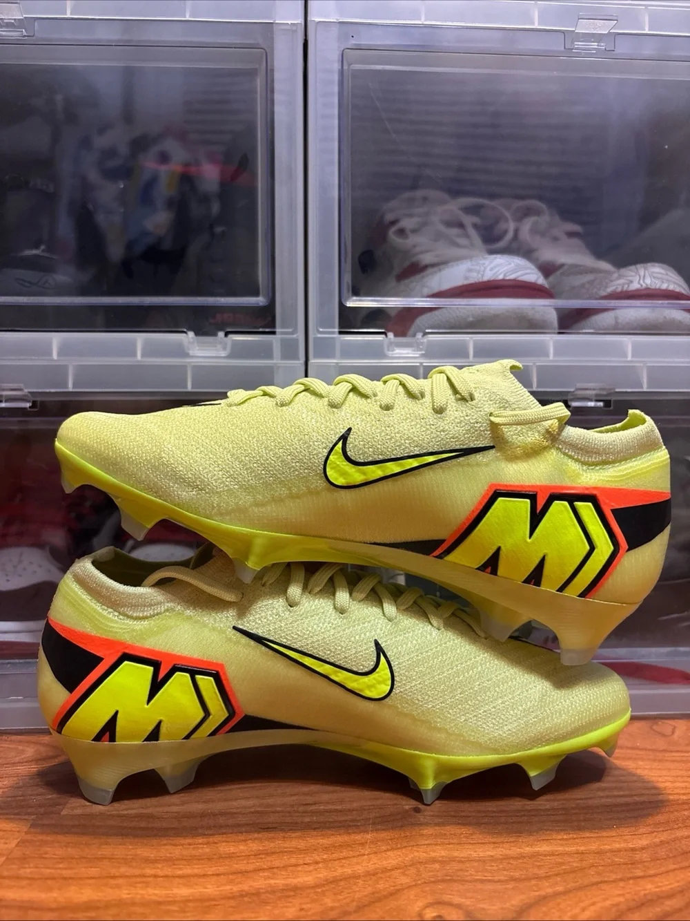 Nike Mercurial Vapor 16 Elite FG Volt FQ1457-302 Soccer Cleats Men’s Sz 7.5 NWOB